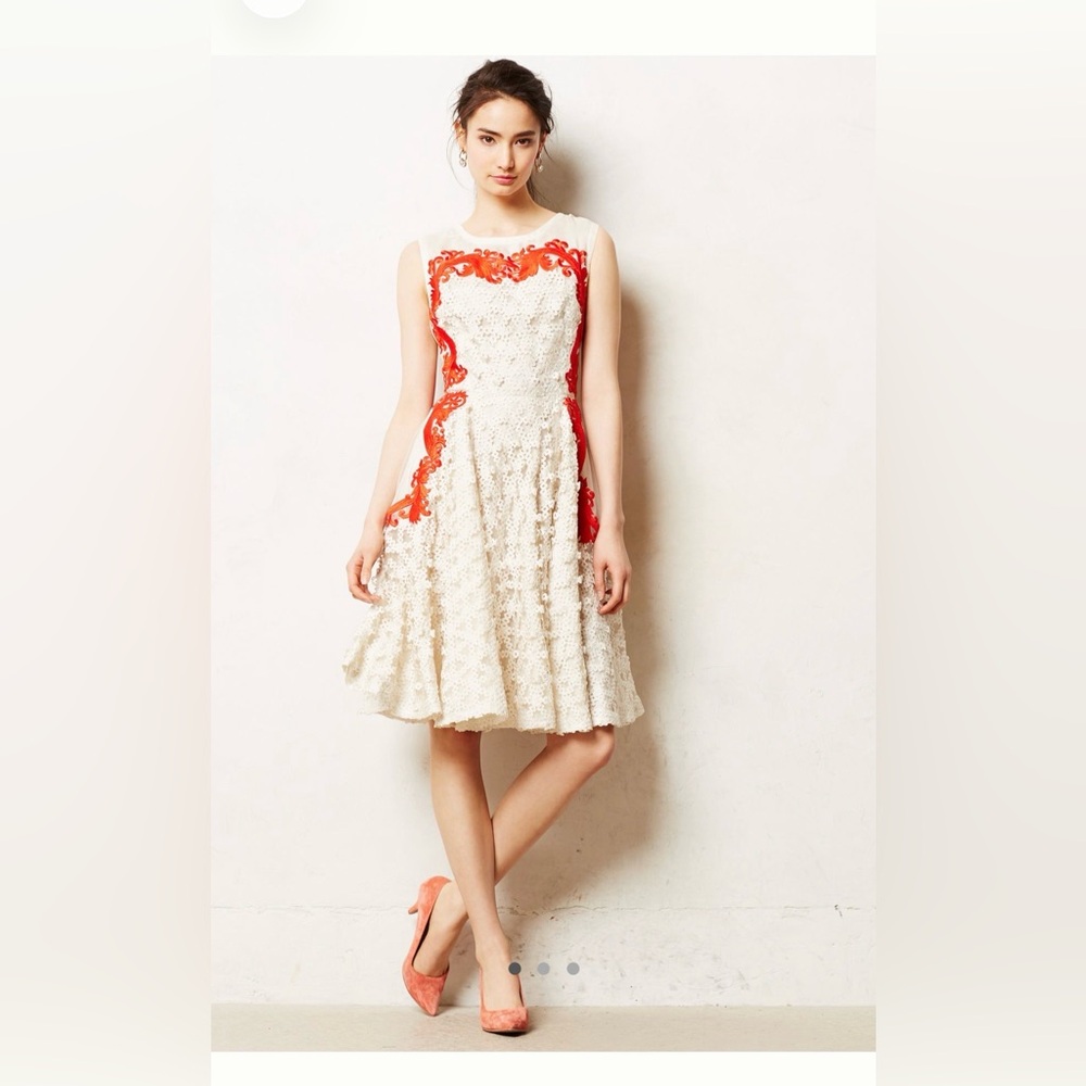 Anthropologie Aster Dress SZ 0 NWT!